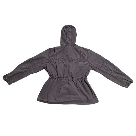 Carhartt El Paso Utility Jacket Hooded Field Coat Cinched Waist Grey- Size XL - Picture 3 of 12